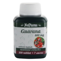 MEDPHARMA Guarana 800 mg 100 + 7 tabliet ZADARMO
