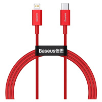 Nabíjací a dátový kábel USB Type-C, Lightning, 100 cm, 20 W, proti otrasom, rýchle nabíjanie, PD