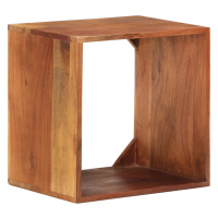 vidaXL Nástenná polička 40x30x40 cm masívne akáciové drevo