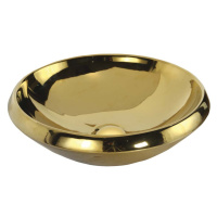 INIMAL umývadlo na dosku s okrúhlym priemerom 45x13,5 cm, zlaté MN045-AK00