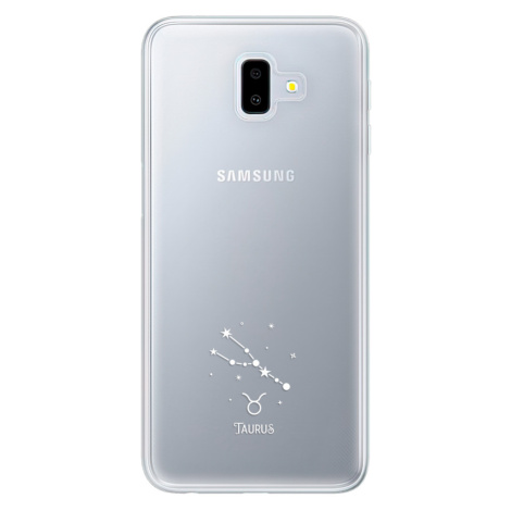 Odolné silikónové puzdro iSaprio - čiré - Býk - Samsung Galaxy J6+