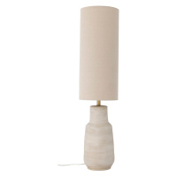 Krémová stojacia lampa s textilným tienidlom (výška 113 cm) Linetta – Bloomingville
