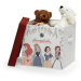 Detský textilný úložný box s vekom Domopak Disney Princess, 30 x 30 x 30 cm