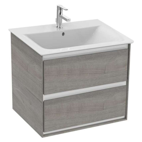 Ideal Standard Connect Air - Skrinka pod umývadlo, 60x44x52 cm, dekor sivý dub/biela mat E0818PS