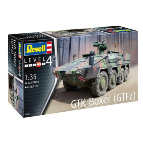 Plastic ModelKit military 03343 - GTK Boxer GTFz (1:35)