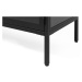 Furniria Dizajnový TV stolík Joey 132 cm čierny