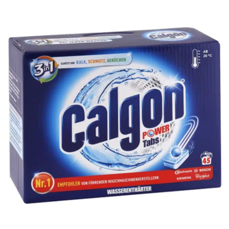 Calgon čistiace tablety do práčky 4v1 45 ks