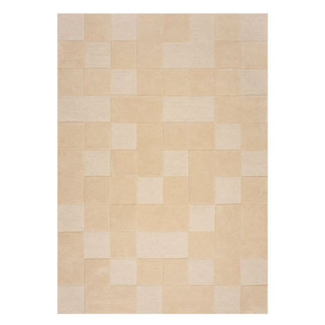 Kusový koberec Moderno Checkerboard Natural Rozmery kobercov: 200x290 Flair Rugs