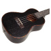 Cascha HH 2300 Premium Mahogany Ukulele Set Black