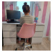 Detská stolička k písaciemu stolu ADRIA ružová