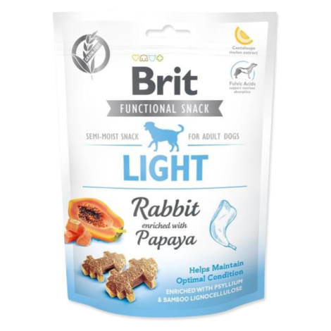 Pochúťka Brit Care Dog Functional Snack Light králik 150g