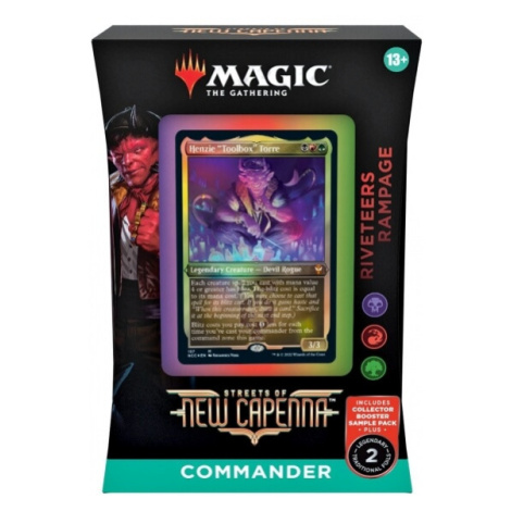 Wizards of the Coast Magic the Gathering Streets of New Capenna Commander - Riveteers Rampage