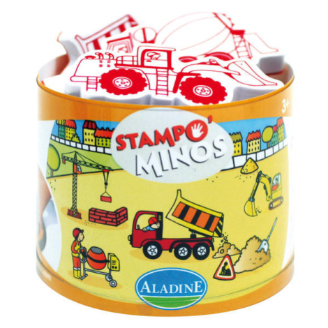 Detské pečiatky StampoMinos, na stavbe