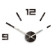 Moderné nástenné hodiny ARABIC WENGE wenge