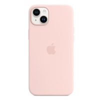 APPLE iPhone 14 Plus silikónové púzdro s MagSafe - Chalk Pink