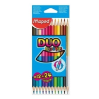 Maped COLOR´PEPS DUO dvojfarebné pastelky,sada 12ks