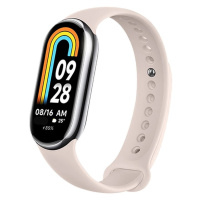 Xiaomi Mi Smart Band 8, silikónový remienok, nastaviteľný, TP IconBand, béžový