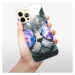 Odolné silikónové puzdro iSaprio - Galaxy Cat - iPhone 12 Pro
