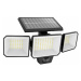 Philips Nysil solárne bezpečnostné nástenné LED svietidlo so senzorom 8,7 W 5000K, čierna