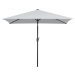 Schneider Schirme Slnečník Bilbao, striebornosivá, 130 x 210 cm