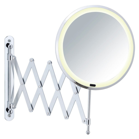 Kozmetické zrkadlo s osvetlením/zväčšovacie ø 20 cm Barona – Wenko