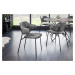 LuxD 28013 Dizajnová jedálenská stolička Takuya sivý zamat