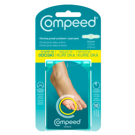 COMPEED Náplasť na kurie oká 10 ks