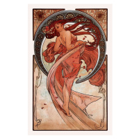 Reprodukcia obrazu Alfons Mucha - Dance, 40 × 60 cm