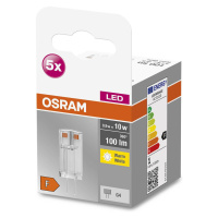 OSRAM Base PIN LED s kolíkom G4 0,9 W 100 lm 5 ks