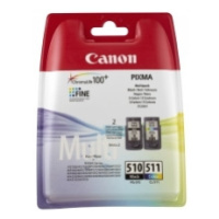 Canon PG-510Bk + CL-511