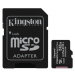 Kingston microSDXC Canvas Select Plus 512GB 100MB/s UHS-I + SD adaptér