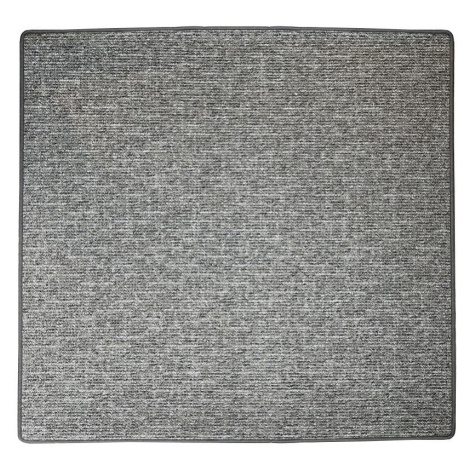 Kusový koberec Alassio hnědý čtverec - 250x250 cm Vopi koberce
