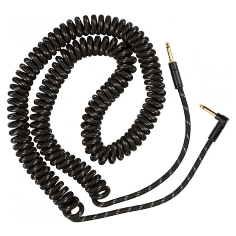 Fender Deluxe Coil Cable 30" Black Tweed