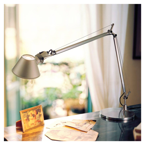 LED lampa na písací stôl Artemide Tolomeo stmievač