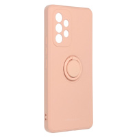 Silikónové puzdro na Samsung Galaxy A53 5G A536 Roar Amber ružové