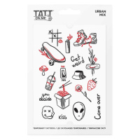 Vodeodolné dočasné tetovačky V meste TATTonMe mix