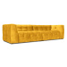 Žltá zamatová pohovka Windsor & Co Sofas Vesta, 280 cm