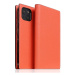 SLG Design puzdro D8 Neon Full Grain Leather Diary pre iPhone 14 Plus - Coral