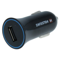 Autonabíjačka Swissten + kábel Micro USB 1.A, 5W čierna