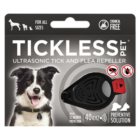 TICKLESS PET Ultrazvukový odpudzovač kliešťov a bĺch pre psov farba black 1 kus