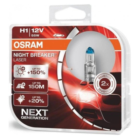 H1 NIGHT BREAKER LASER2 Duo box OSRAM