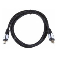 HDMI 1.4 high speed kábel eth.A vidlica-A vidlica 1,5m nylón (EMOS)