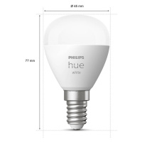 Philips Hue White kvapková LED 2 x E14 5,7W