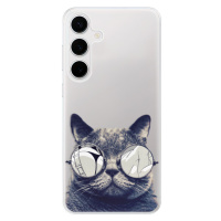 Odolné silikónové puzdro iSaprio - Crazy Cat 01 - Samsung Galaxy S24+