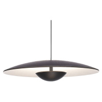 MARSET Ginger LED závesné svietidlo triac Ø42cm wenge/biela