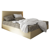 Expedo Čalúnená posteľ boxspring ELONA 2, 90x200, dolaro 100/flowers 48, pravá