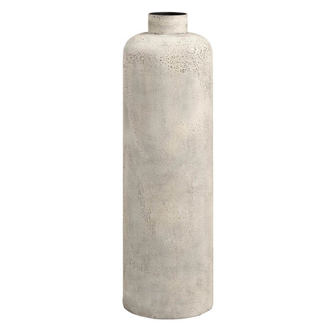 Krémová kovová vysoká váza (výška  78,5 cm) Hou – House Nordic