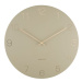 Nástenné hodiny Karlsson KA5762OG Charm Engraved Numbers, 40 cm