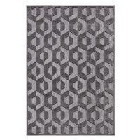 Antracitovosivý koberec 200x285 cm Iconic Hexa – Hanse Home