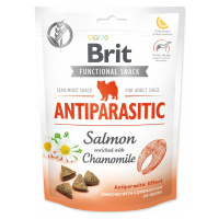 Pochúťka Brit Care Dog Functional Snack Antiparasitic losos 150g